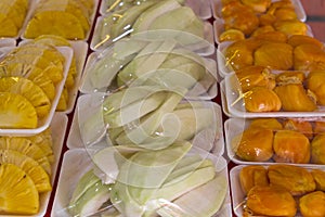 Fresh Fruits Cut and Shrink Wrapped