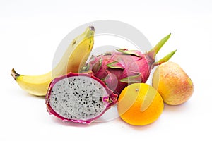 Fresh fruits isolated