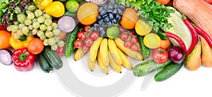 Fresh fruits and vegetables