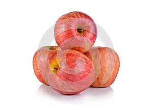 Fresh gala apples photo