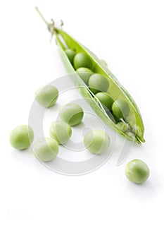 Fresh garden peas