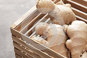 Fresh ginger root, food storage, spring harvest, for the article, winter immunity,