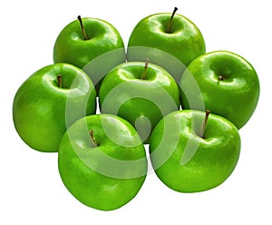 Fresh Granny Smith apples