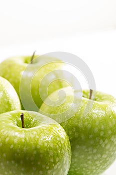 Fresh granny smith apples