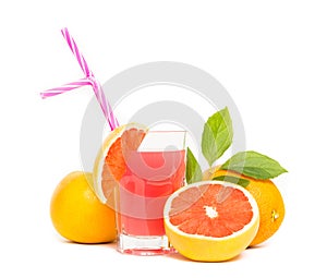 Fresh grapefruit juice