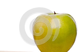 A fresh green apple