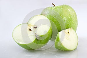 Fresh green apple