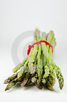 Fresh green asparagus