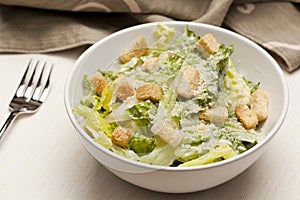 Fresh green Caeser Salad