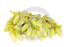 Fresh green grapes