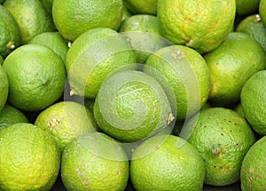 Fresh Green Lemons
