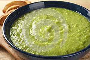 Fresh Green Pea Soup