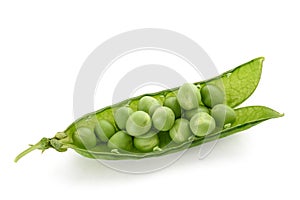 Peas in pod photo