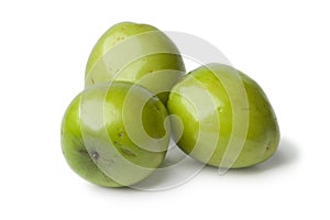 Fresh green whole Ambarella fruit