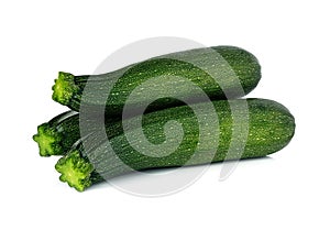 Fresh green zucchini