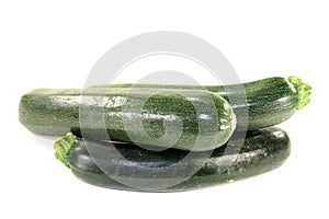 Fresh green zucchini