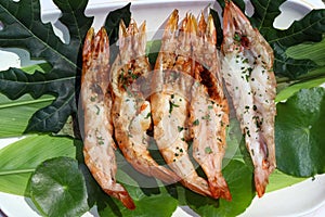 Fresh grilled shrimp is safe from formalin