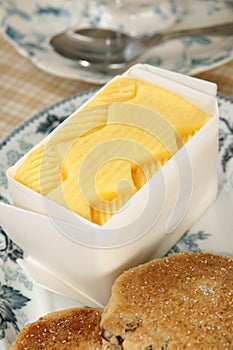 Fresh hand churned butter