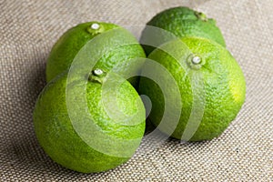 Fresh harvested Asian lime