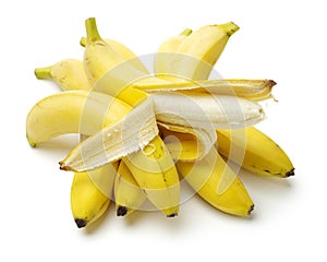 Fresh and healthy banana bunch