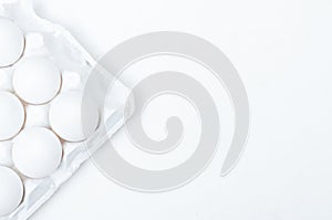 Fresh and Healthy Breakfast Ingredients on a Clean White Background