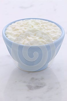 Fresh and healthy cottage cheese