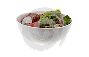 Fresh healthy salad bowl