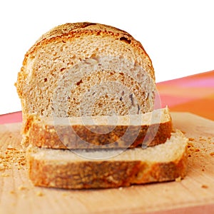 Fresh healthy sourdough bread