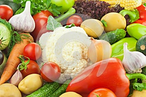 Fresco saludable verduras  comida 