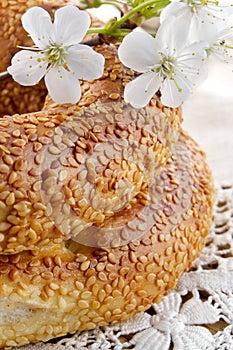 Fresh home-made bread