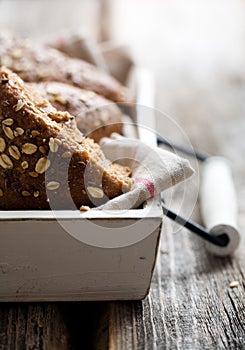 Fresh homemade bread