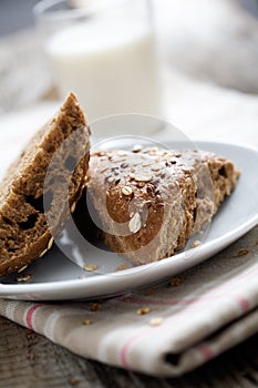 Fresh homemade bread