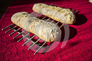 Fresh homemade bread