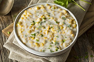 Fresh Homemade Creamed Corn