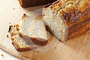 Fresh Homemade Poppy Seed Bread