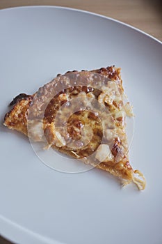 Fresh and hot Pizza slice for lunch