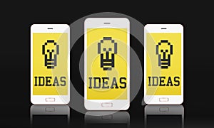 Fresh Ideas Inspire Creativity Concept