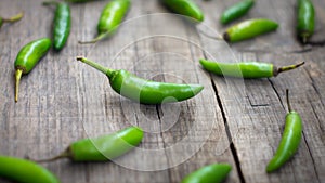 Fresh jalapenos chili pepper photo