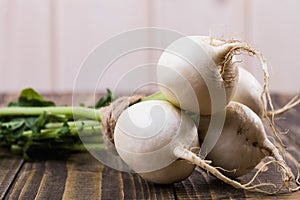 Fresh japanese radish