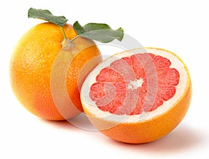 Fresh juicy grapefruits