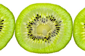 Fresh juicy kiwi fruit