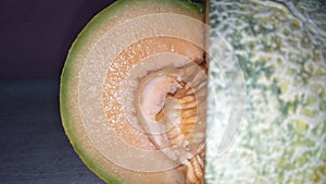 Fresh and juicy muskmelon-Indian fruit