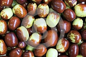 Fresh jujubes