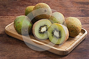 Fresh kiwi fruit