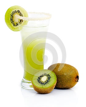 Fresh kiwi juice