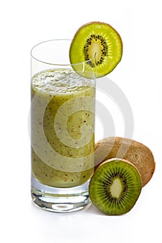 Fresh kiwi juice