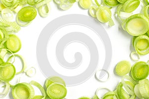 Fresh Leeks Frame