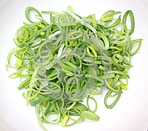 Fresh leeks