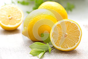 Fresh lemon