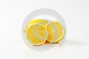 Fresh lemon fruits